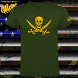 CAMISETA BANDERA PIRATA CALICO JACK