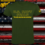 CAMISETA U.S. NAVY SEALS THE ONLY EASY DAY
