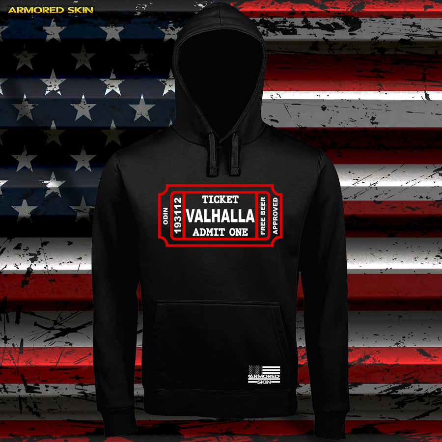 SUDADERA VALHALLA TICKET