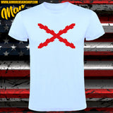CAMISETA CRUZ BORGOÑA