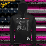 SUDADERA MUJER GLOCK 17 GEN 5 PARTS