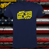 CAMISETA STAR WARS MAY THE 4TH BE WITH YOU