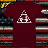 CAMISETA HARRY POTTER DEATHLY HALLOWS
