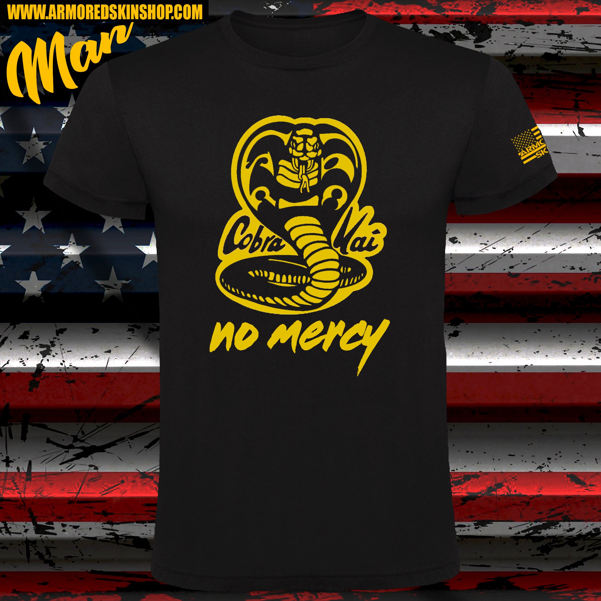 CAMISETA COBRA KAI NO MERCY