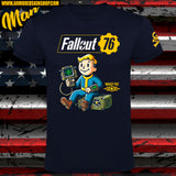 CAMISETA FALLOUT 76 VAULT TEC