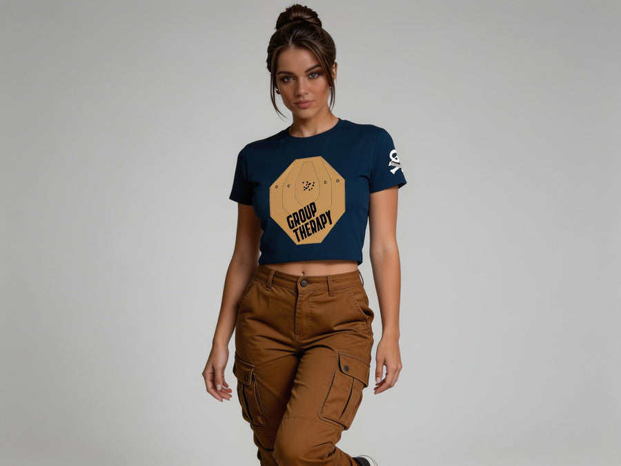 CAMISETA CROPPED I.P.S.C GROUP THERAPY