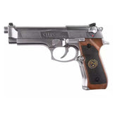 PISTOLA WE M92 S.T.A.R.S SPS FULL METAL PLATA
