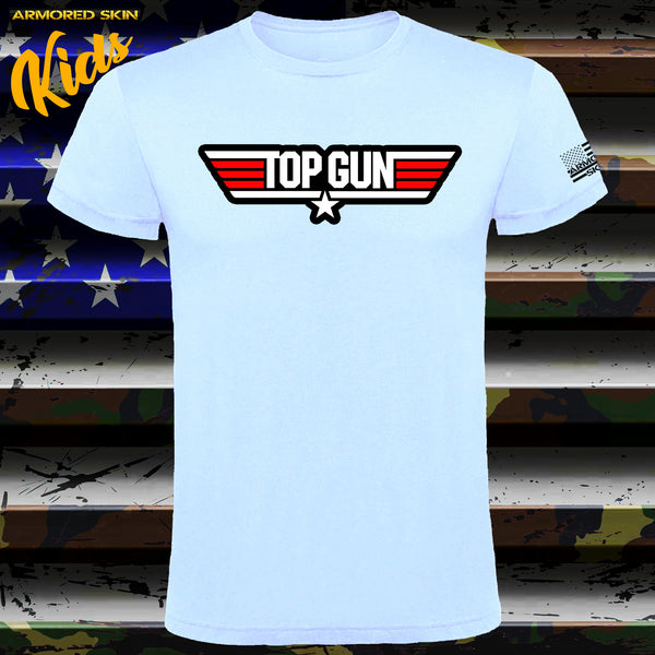 CAMISETA NIÑO TOP GUN LOGO
