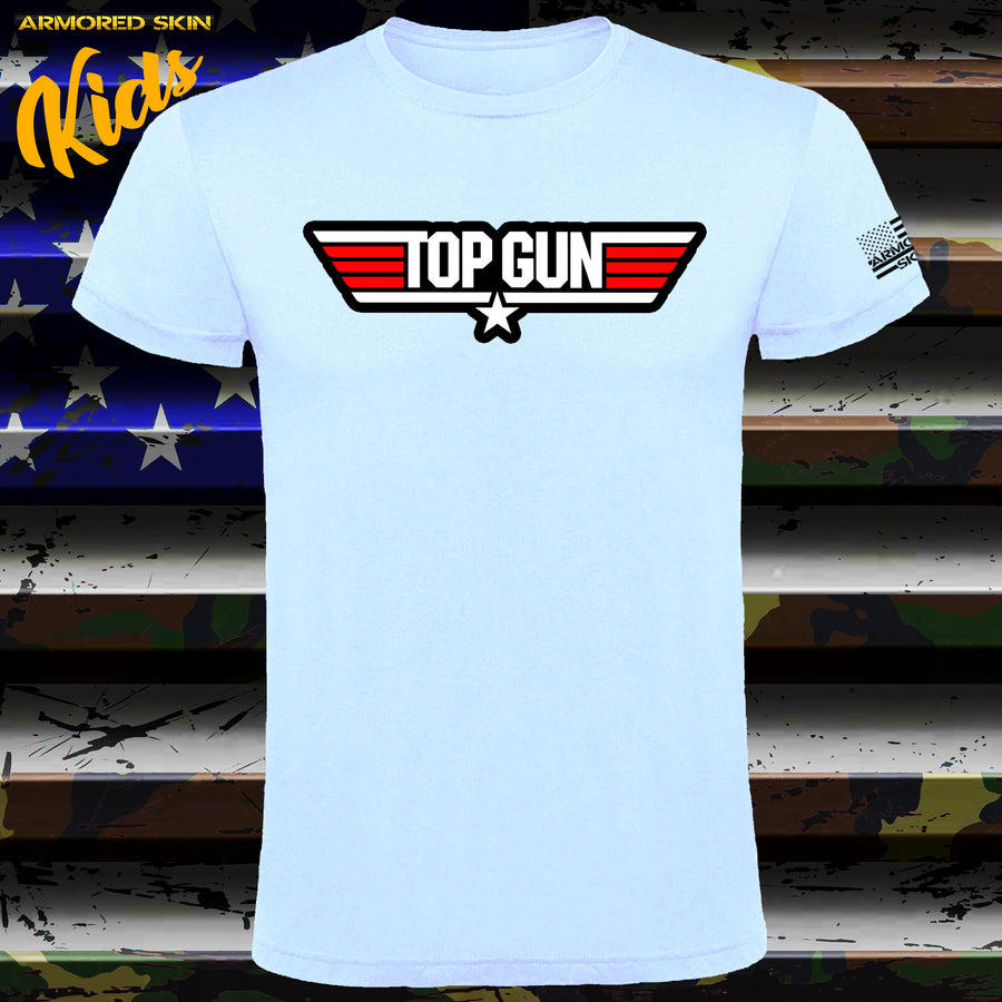 CAMISETA NIÑO TOP GUN LOGO
