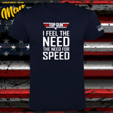 CAMISETA TOP GUN NEED FOR SPEED