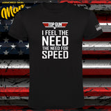 CAMISETA TOP GUN NEED FOR SPEED