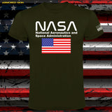 CAMISETA NASA FLAG
