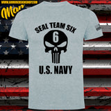CAMISETA SEAL TEAM 6 PUNISHER U.S. NAVY