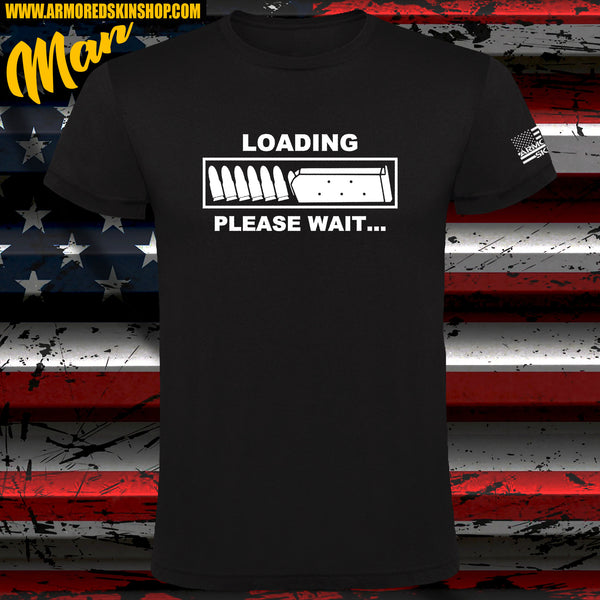CAMISETA LOADING PLEASE WAIT...