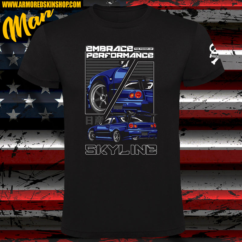 CAMISETA NISSAN SKYLINE PERFORMANCE