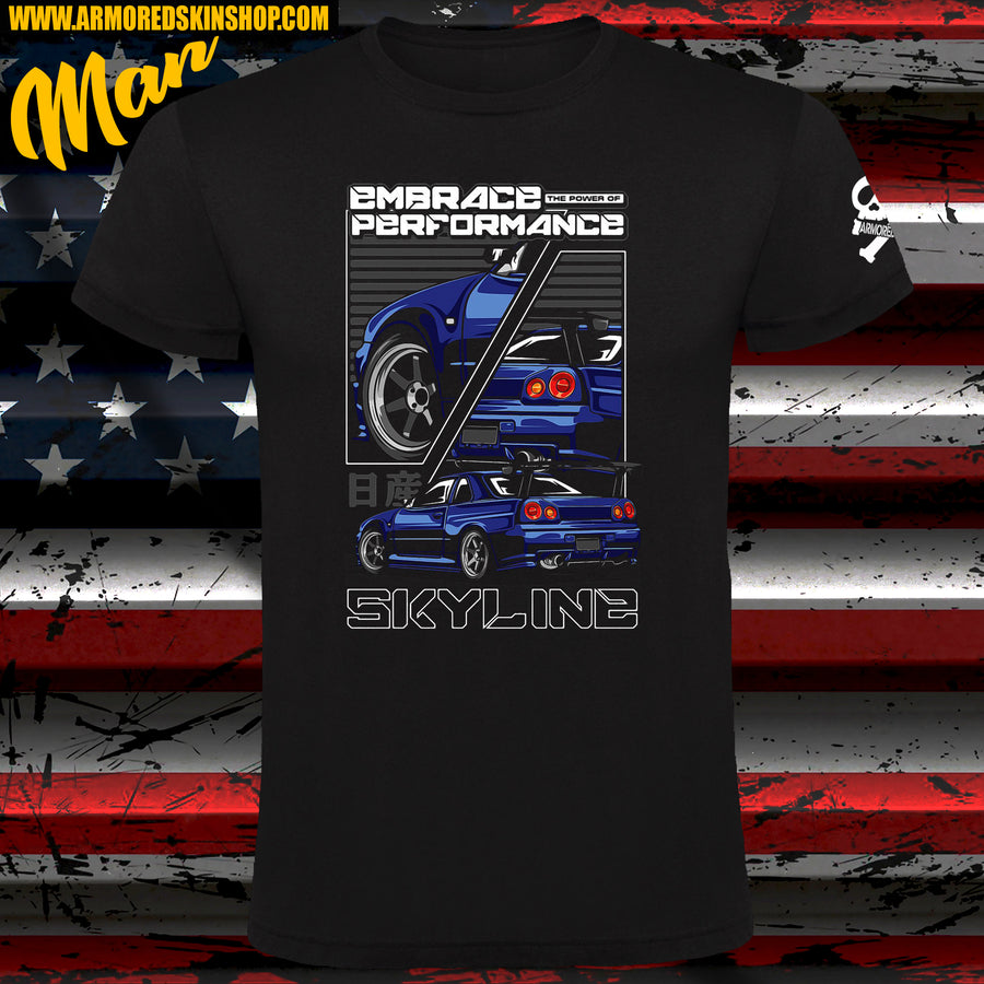 CAMISETA NISSAN SKYLINE PERFORMANCE