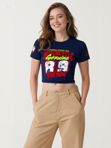 CAMISETA CROPPED MOTORCYCLE GENUINE