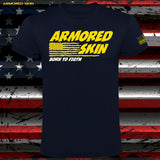 CAMISETA ARMORED SKIN BORN TO FIGHY