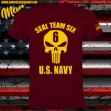 CAMISETA SEAL TEAM 6 PUNISHER U.S. NAVY