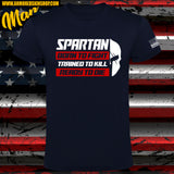 CAMISETA SPARTAN HELMET BORN TO FIGHT