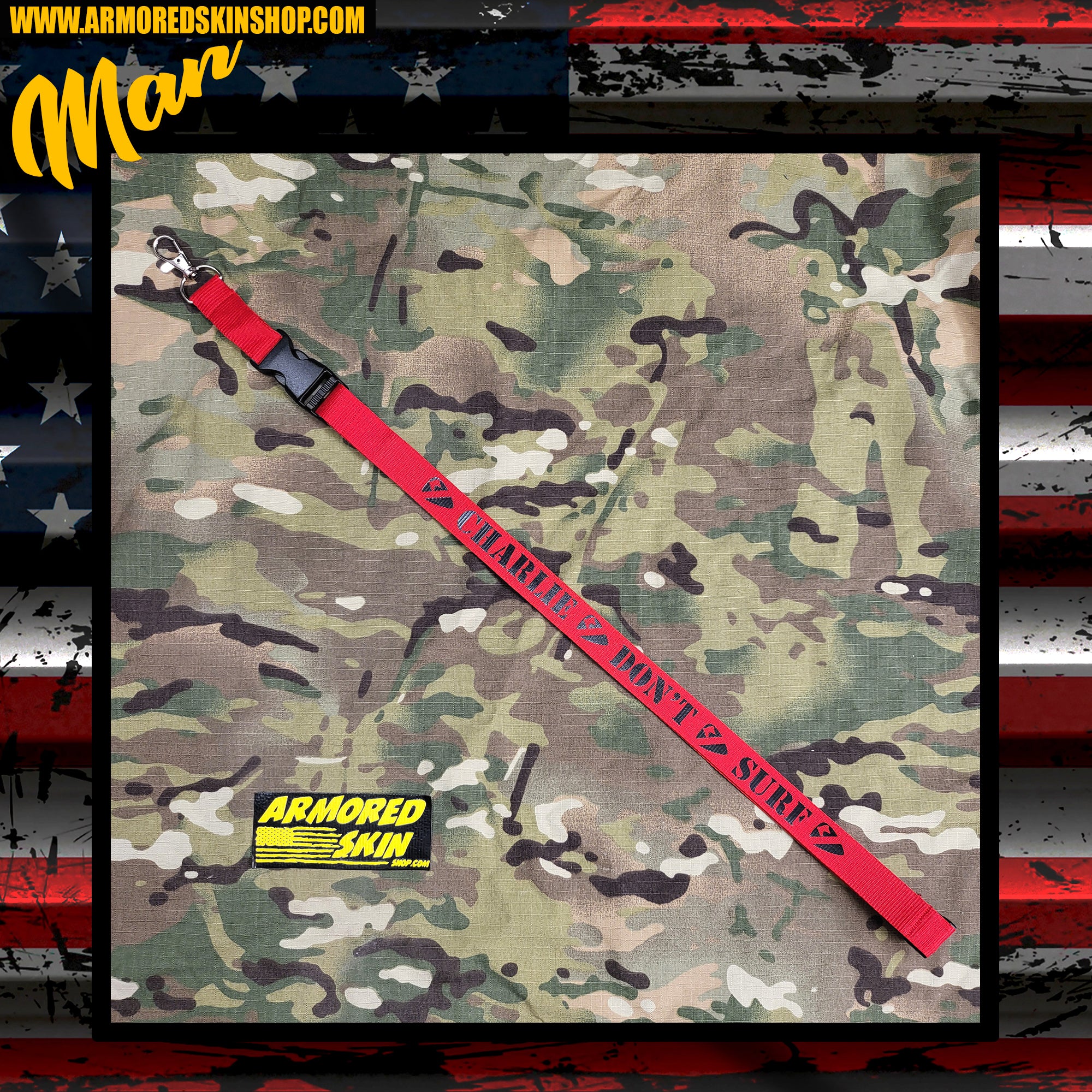 LANYARD CAVALRY DIVISION CHARLIE DONT SURF