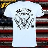 CAMISETA STRANGER THINGS HELLFIRE LIVE