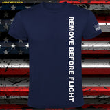 CAMISETA REMOVE BEFORE FLIGHT VERTICAL