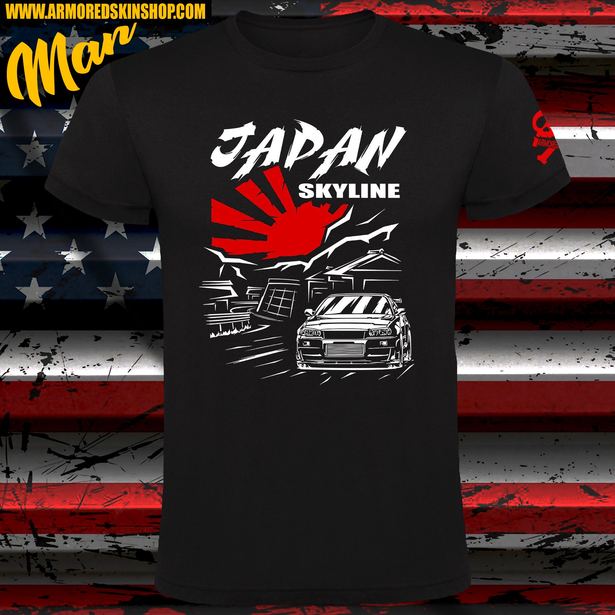 CAMISETA JAPAN SKYLINE