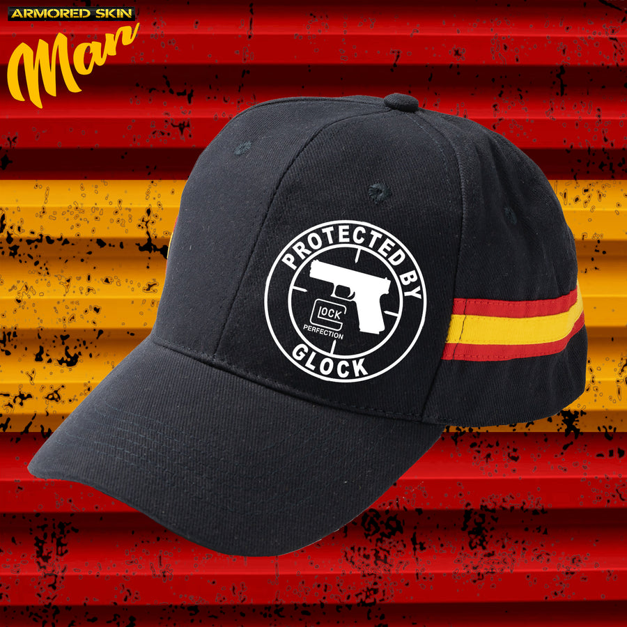GORRA PROTECTED BY GLOCK BANDERA