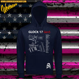 SUDADERA MUJER GLOCK 17 GEN 5 PARTS