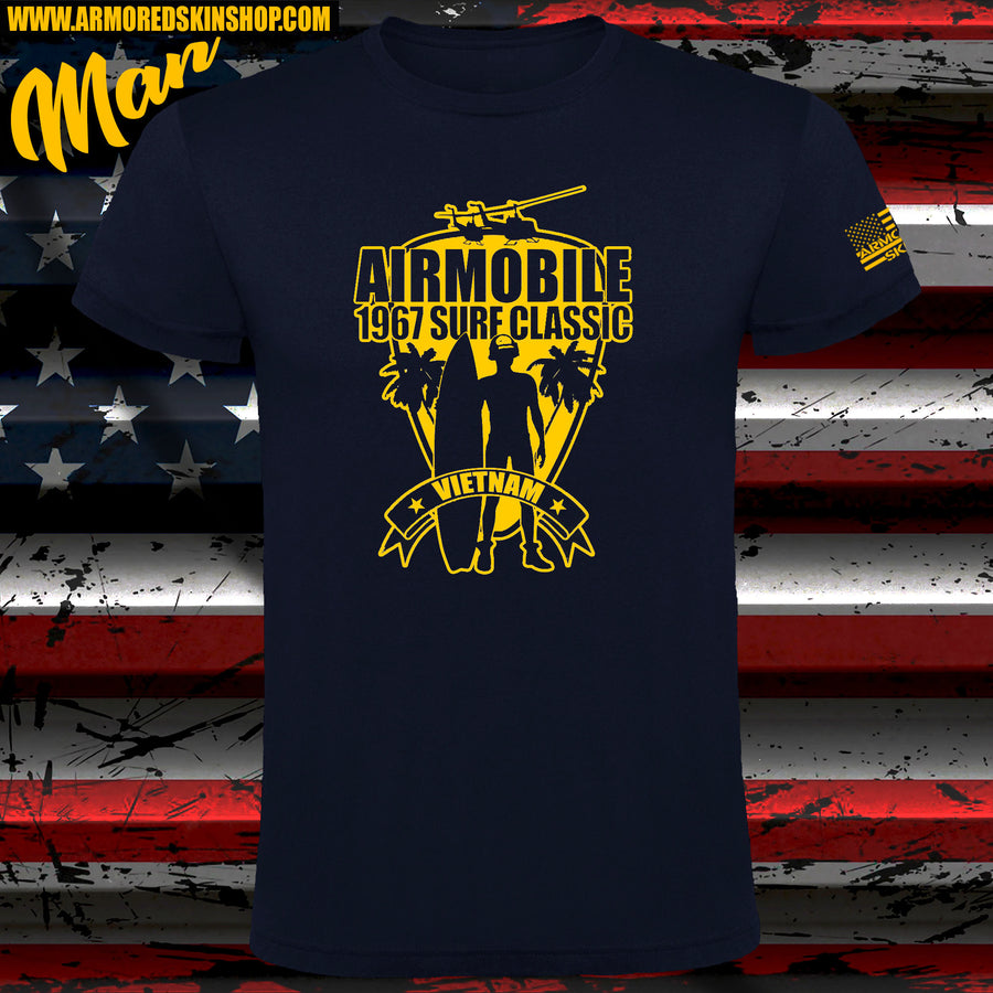 CAMISETA CAVALRY DIV AIRMOBILE 1967 SURF CLASSIC