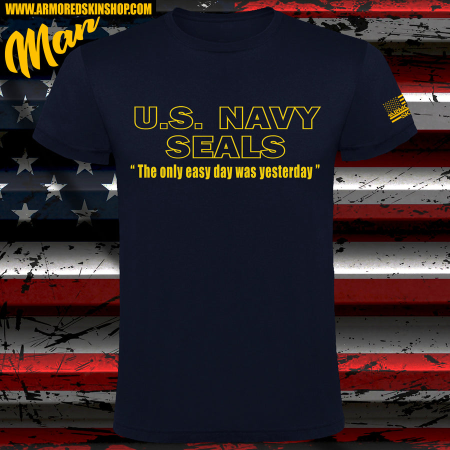 CAMISETA U.S. NAVY SEALS THE ONLY EASY DAY