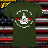 CAMISETA TOP GUN SCHOOL VINTAGE