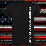 CAMISETA REMOVE BEFORE FLIGHT VERTICAL