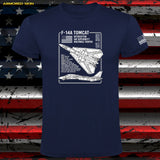 CAMISETA F-14 MACH 1.88