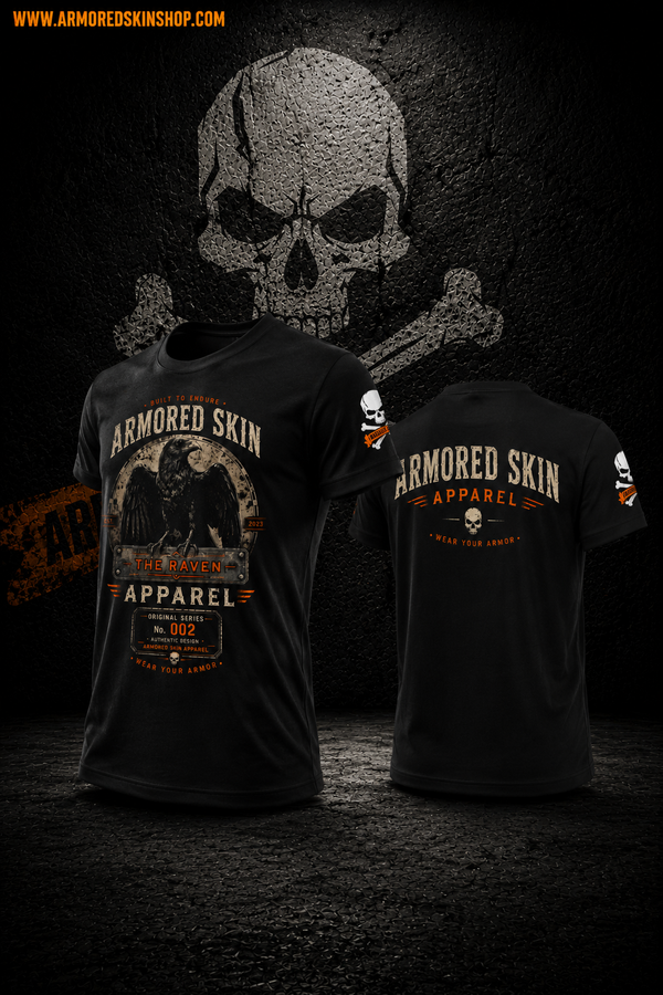 CAMISETA ARMORED SKIN THE RAVEN