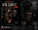 CAMISETA K9 PERSONALIZADA — TU MASCOTA, TU UNIDAD