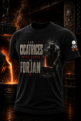 CAMISETA ARMORED SKIN FORGED SOUL SERIES LAS CICATRICES SE FORJAN