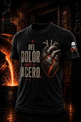 CAMISETA ARMORED SKIN FORGED SOUL SERIES DEL DOLOR NACE EL ACERO