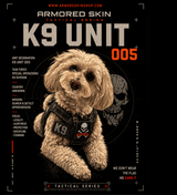 CAMISETA K9 PERSONALIZADA — TU MASCOTA, TU UNIDAD
