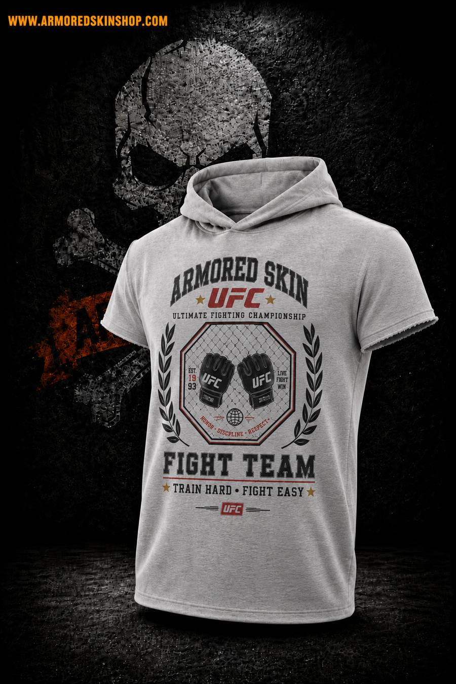 SUDADERA TRAINING BOXER ARMORED SKIN UFC