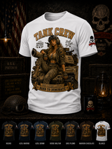 CAMISETA ARMORED SKIN MILITARY PIN UP SERIES TANK CREW