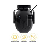 Funciones de escucha del protector auditivo EARMOR M300T