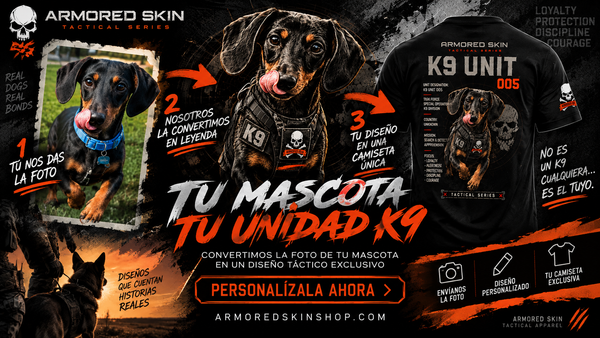 K9 personalizado - tu mascota, tu unidad K9